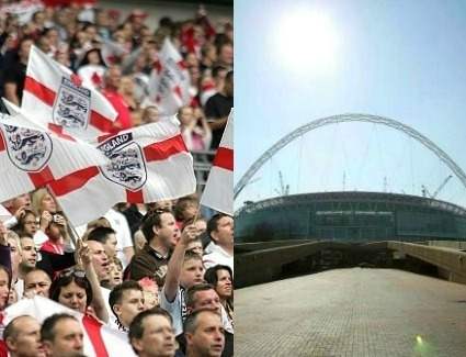 England v Ukraine at Wembley Stadium 